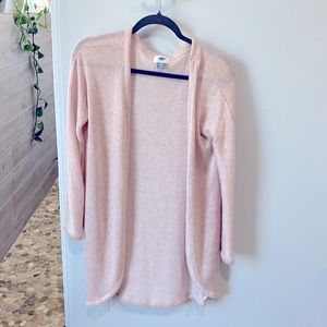 Old navy cardigan. Light pink. Size XL (14)